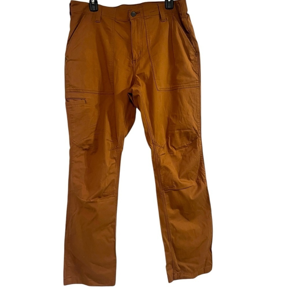 Men’s Carhartt BN5222-M Force Relaxed Fit Twill 5-Pocket Work Pant Sz 36x30